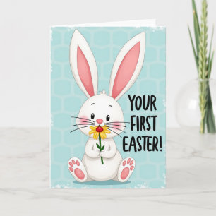 Honeycomb Easter Bunny Card