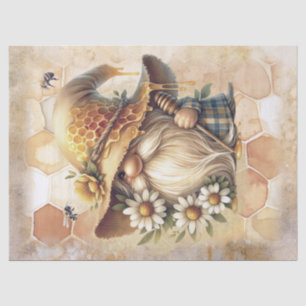 Honeycomb Gnome Tissue Paper