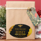 Honeycomb Gold  Honey Bee Apiary Product Label