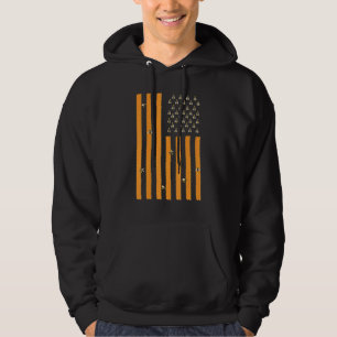 Honeycomb Honey Bee Beekeeping Beekeeper American Hoodie