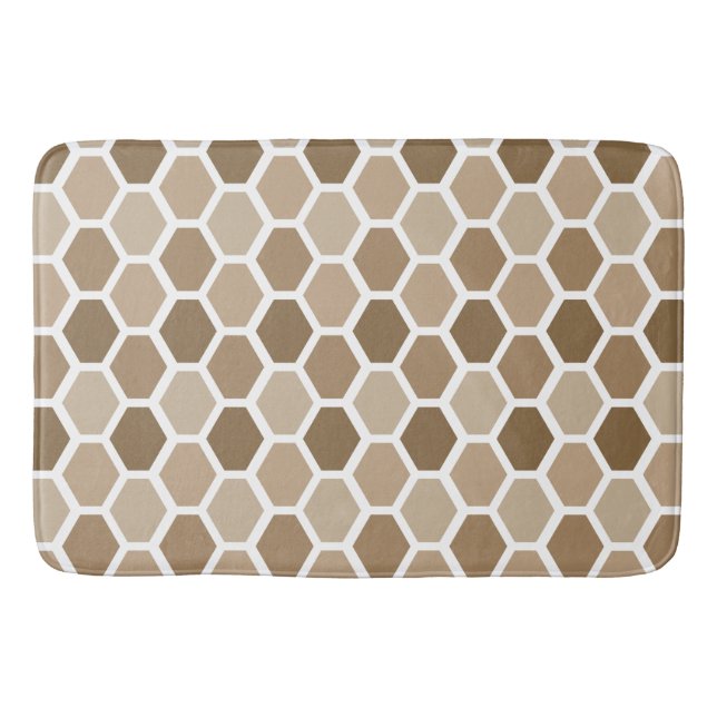 Honeycomb in Sand Bath Mat (Front)
