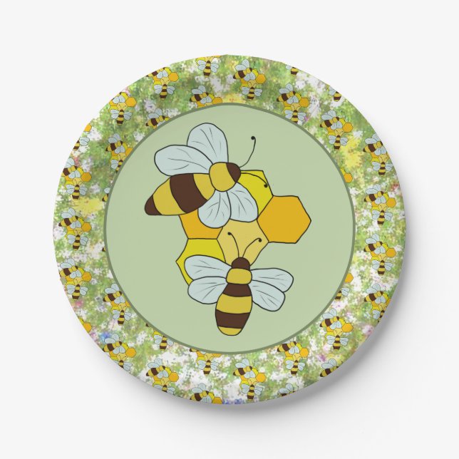 honeycomb paper plate (Front)