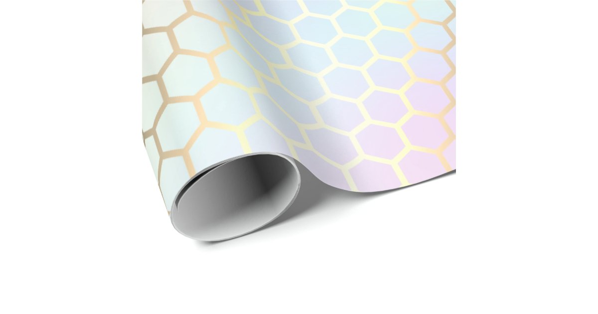 pastel colors wrapping paper Zazzle