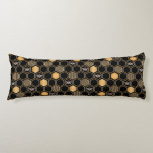 Honeycomb Pattern Body Cushion