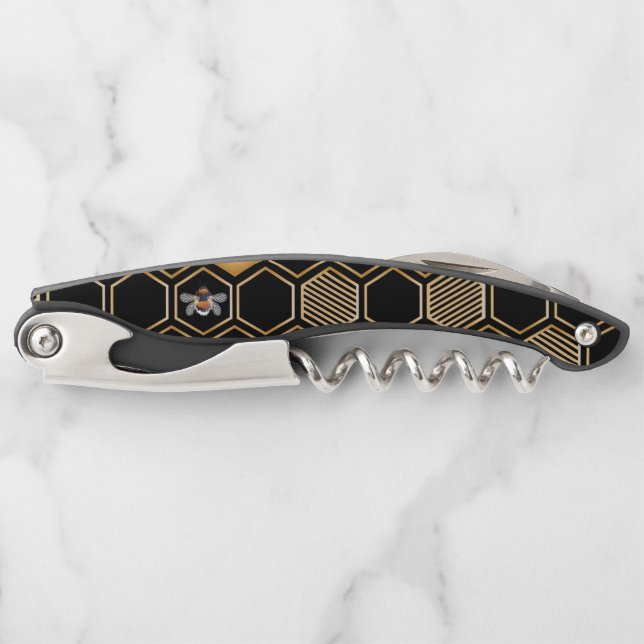 Honeycomb Pattern Corkscrew (Front)
