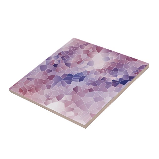 Honeycomb Pattern Mosaic Ceramic Tile (Side)