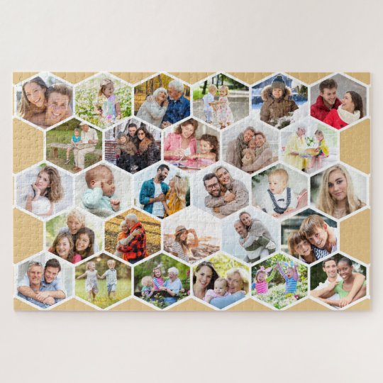 Photo Collage Custom Picture 1000 piece Jigsaw Puzzle