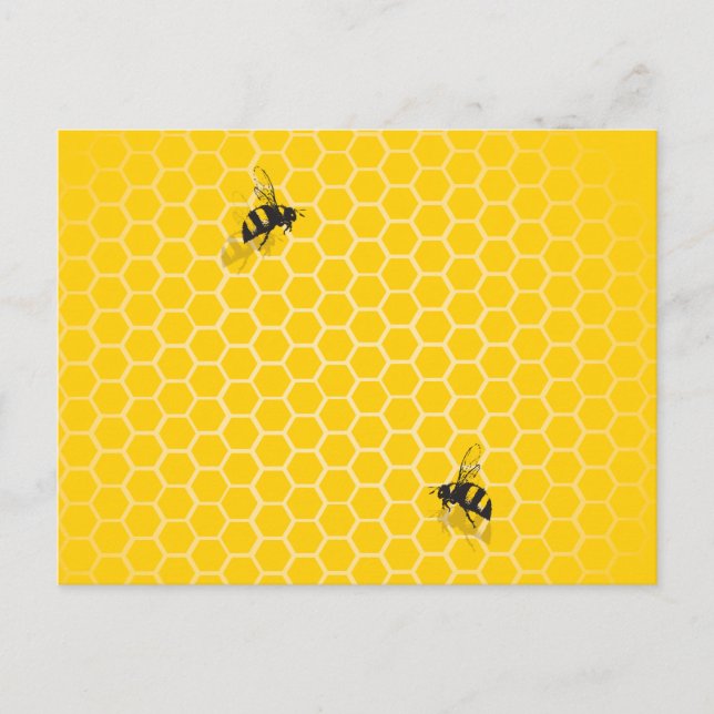 Honeycomb Postcard (Front)