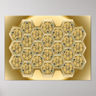 Honeycomb Poster