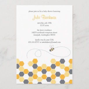 Honeycomb Shower / Party Invitation