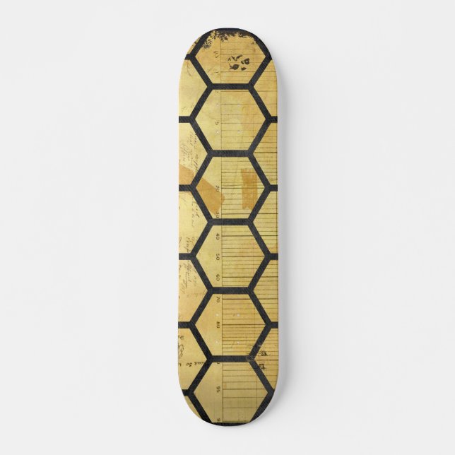 Honeycomb Skateboard Deck (Front)