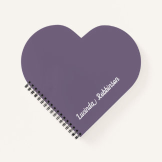 Honeycomb | Solid Colour Purple 1 Personal Notebook