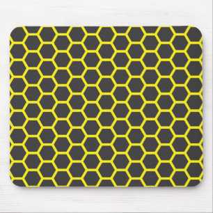Honeycomb vector mouse mat
