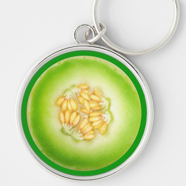 Honeydew Melon Keychain (Front)