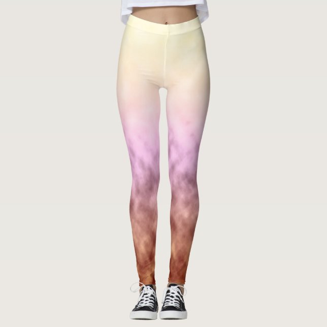 Honeyed Rosefall Leggings (Front)