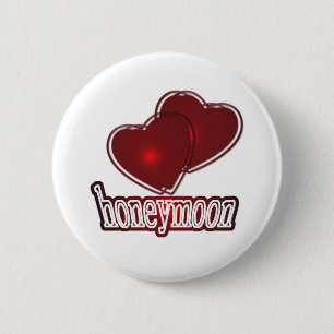 Honeymoon 6 Cm Round Badge