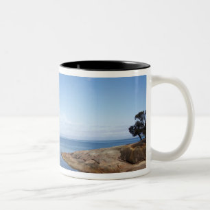 Honeymoon Bay, Coles Bay, Freycinet National Two-Tone Coffee Mug