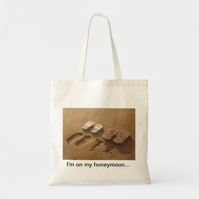 Honeymoon beach bag (Front)