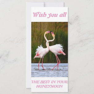 Honeymoon best wishes card