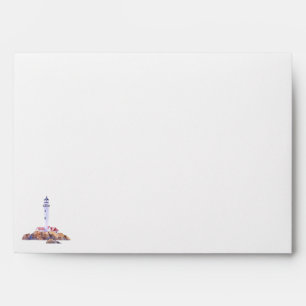 Honeymoon Bridal Shower Invitation Envelope