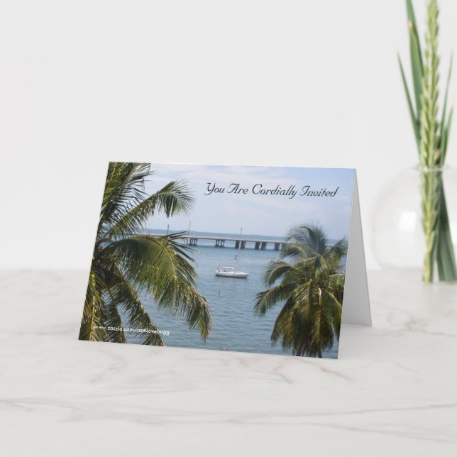 Honeymoon/Cash Shower Invitation (Front)