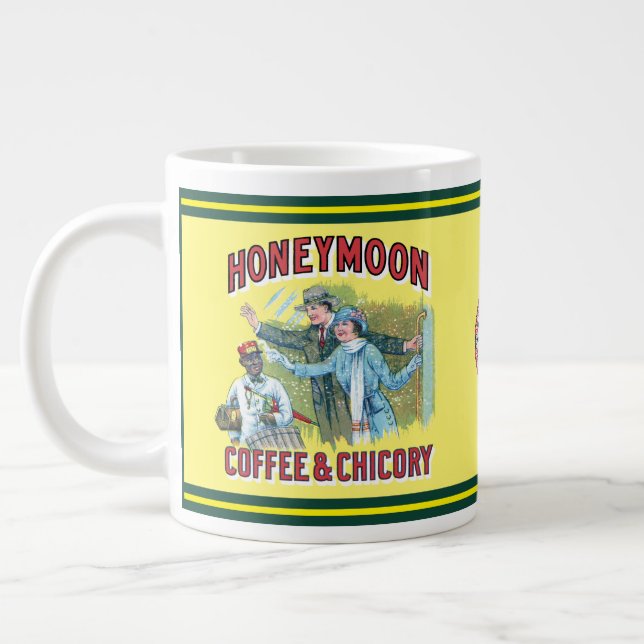 Honeymoon Coffee & Chicory Mug (Left)