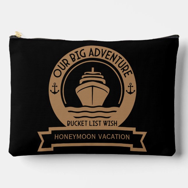 Honeymoon Cruise Accessory Pouch (Front)