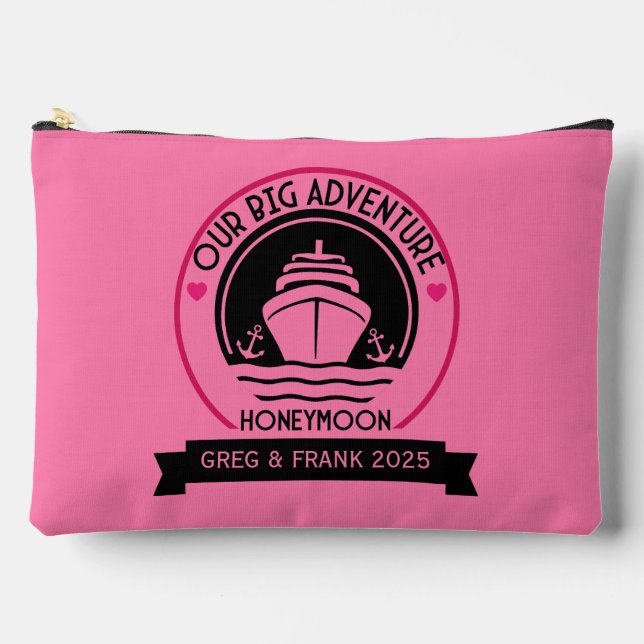 Honeymoon Cruise Accessory Pouch (Front)