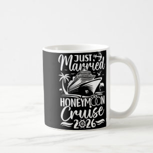 Honeymoon Cruise for Matching Couples 2026 Married Coffee Mug