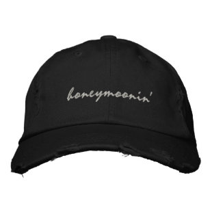 Honeymoon Cruise Honeymoonin' Honeymoon Embroidered Hat