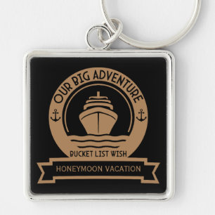 Honeymoon Cruise Key Ring