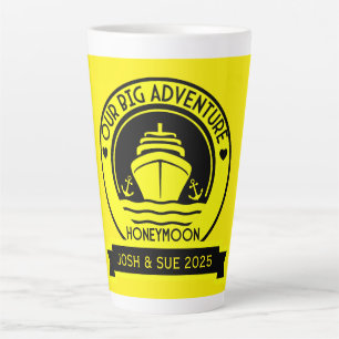 Honeymoon Cruise Latte Mug