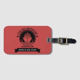 Honeymoon Cruise Luggage Tag
