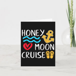 Honeymoon Cruise Ship Couples Great Gift Bride &am Card