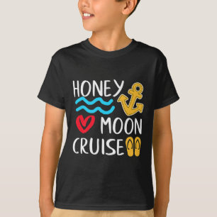 Honeymoon Cruise Ship Couples Great Gift Bride &am T-Shirt