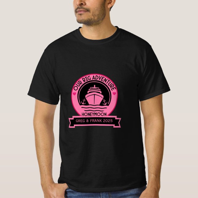 Honeymoon Cruise T-Shirt (Front)