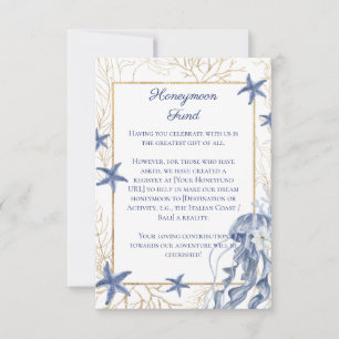 Honeymoon Fund QR Code Insert Card