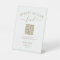 Honeymoon Fund QR Code Sign Minimalist Wedding