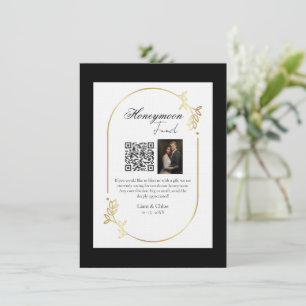 Honeymoon Fund Wedding Sign, Venmo Honeymoon Wish Invitation