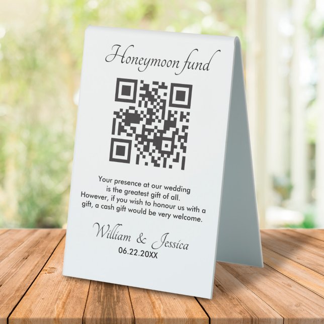 Honeymoon Fund With QR Code (Creator Uploaded)