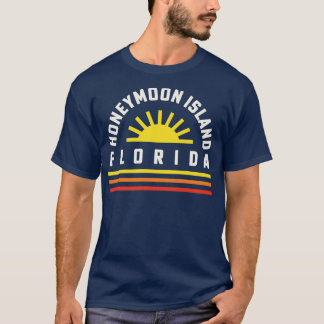 Honeymoon Island State Park Florida Retro Vintage  T-Shirt