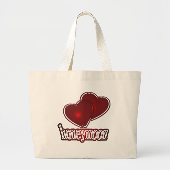 Honeymoon Large Tote Bag (Front)