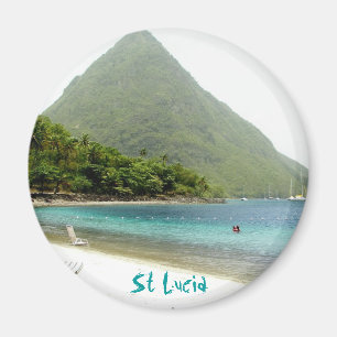 Honeymoon, St Lucia Magnet