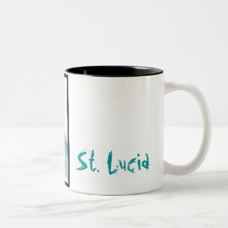 honeymoon, St. Lucia mug