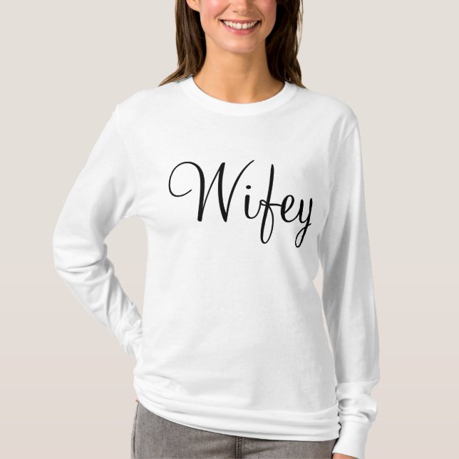 Honeymoon Wifey Tee (Front)