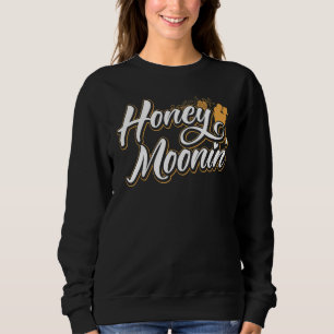 Honeymoonin' Bride And Groom Honeymoon Bound Newly Sweatshirt