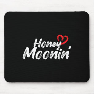Honeymoonin - Bride Groom Couple Love Marriage Wed Mouse Mat