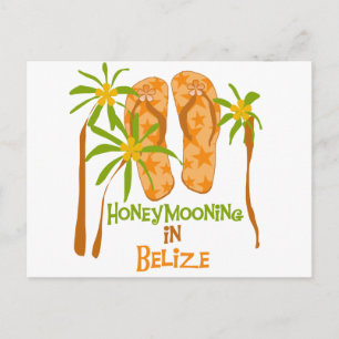 Honeymooning in Belise Postcard