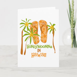 Honeymooning in Hawaii Card