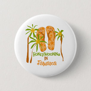Honeymooning in Jamaica Button